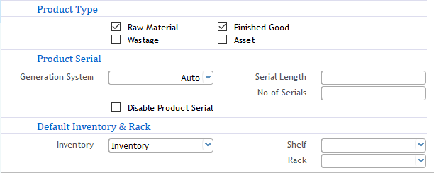 Product Type