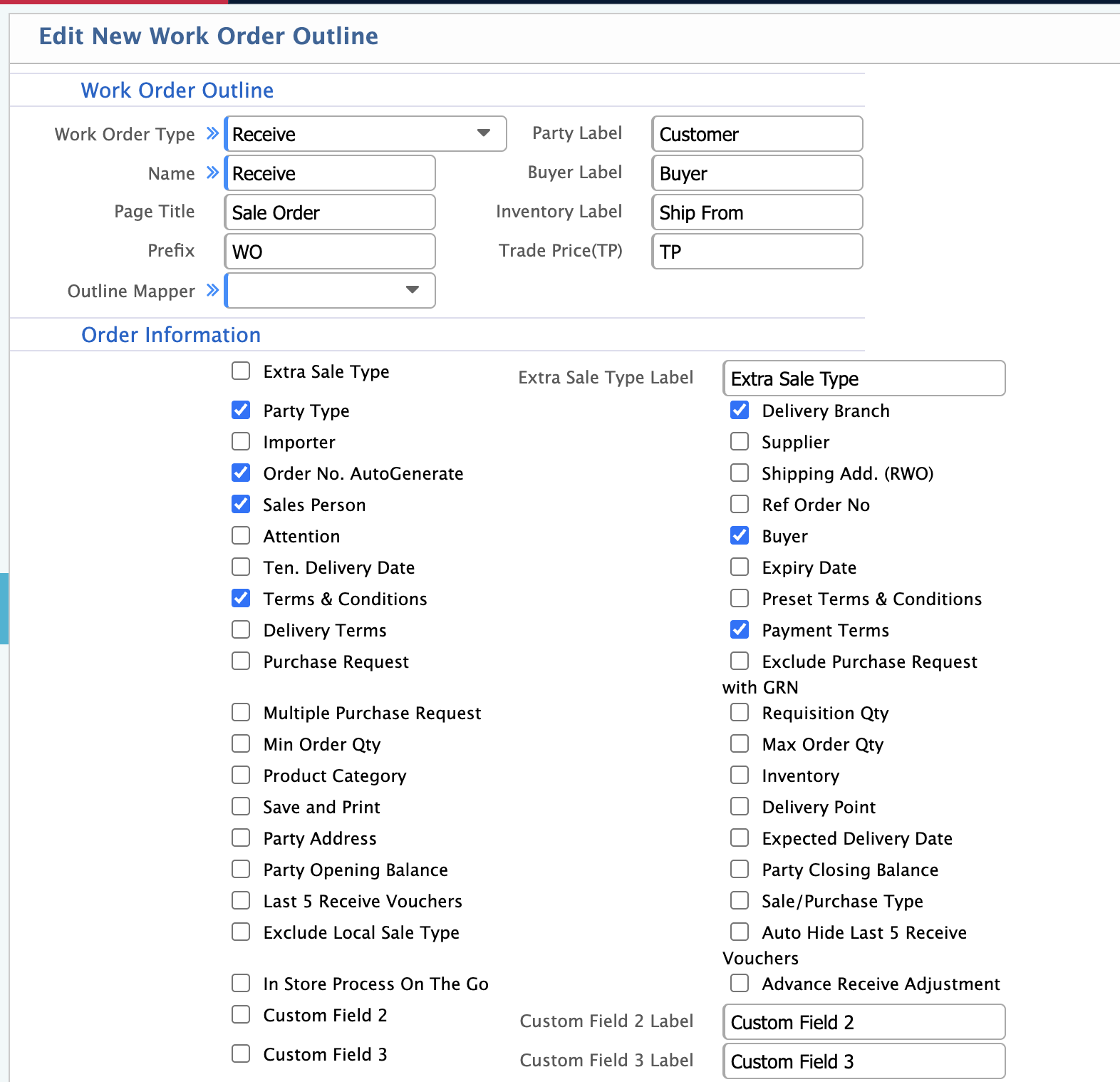 Work Order Online